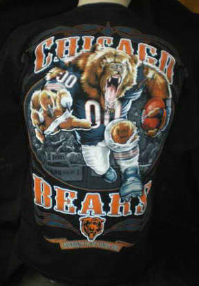 NFL Chicago Bears Back 002